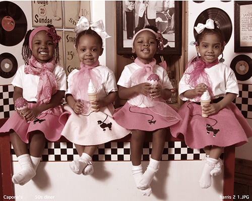 Cute Little Girls 50s Outfit