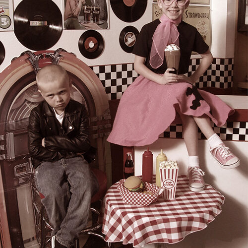 Boy and Girl 50s Outfit