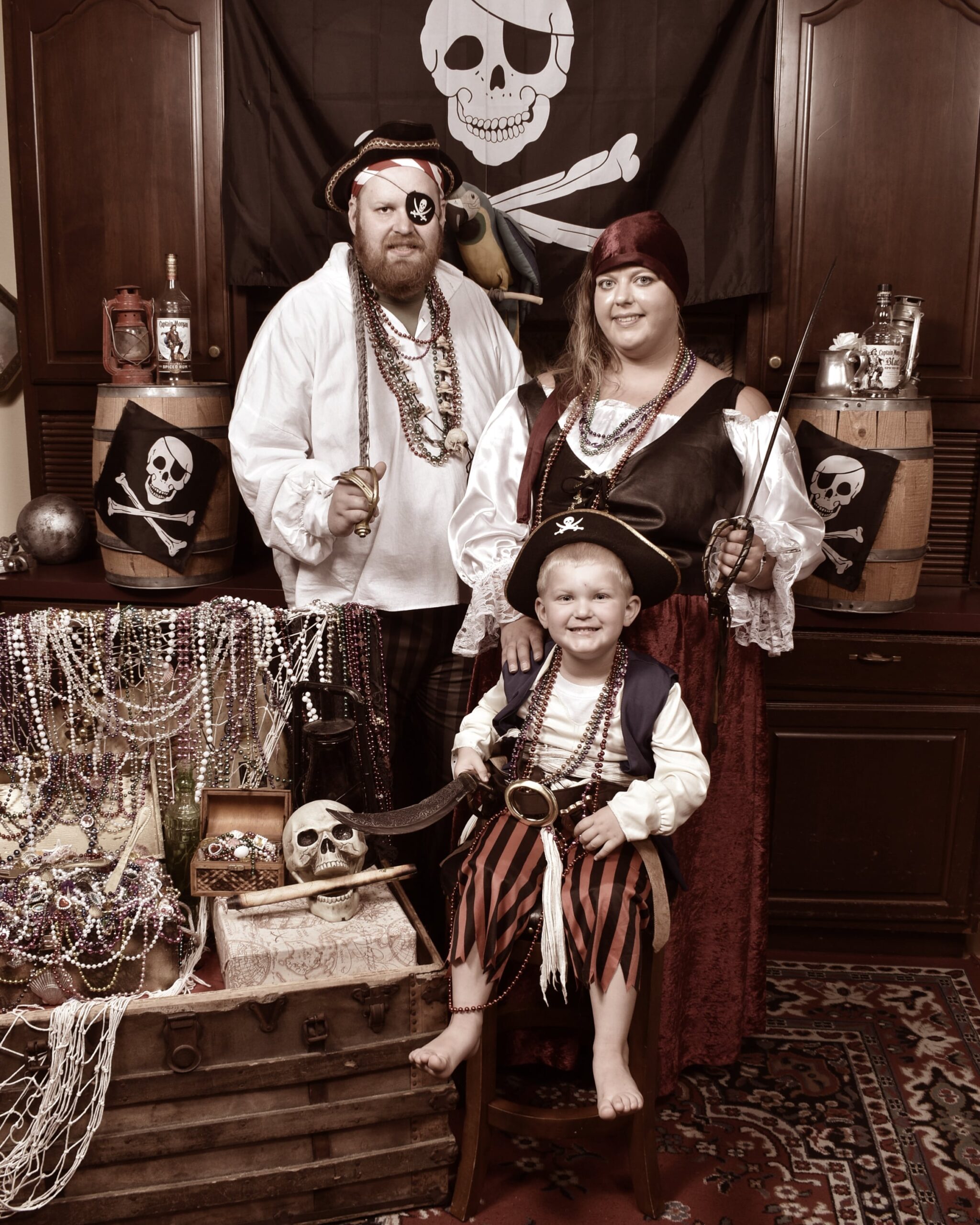 Family Pirate Photo
